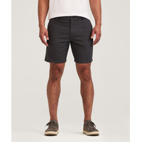 Short extensible en lin de 8&nbsp;po pour hommes, Denver Hayes Front_Flat
