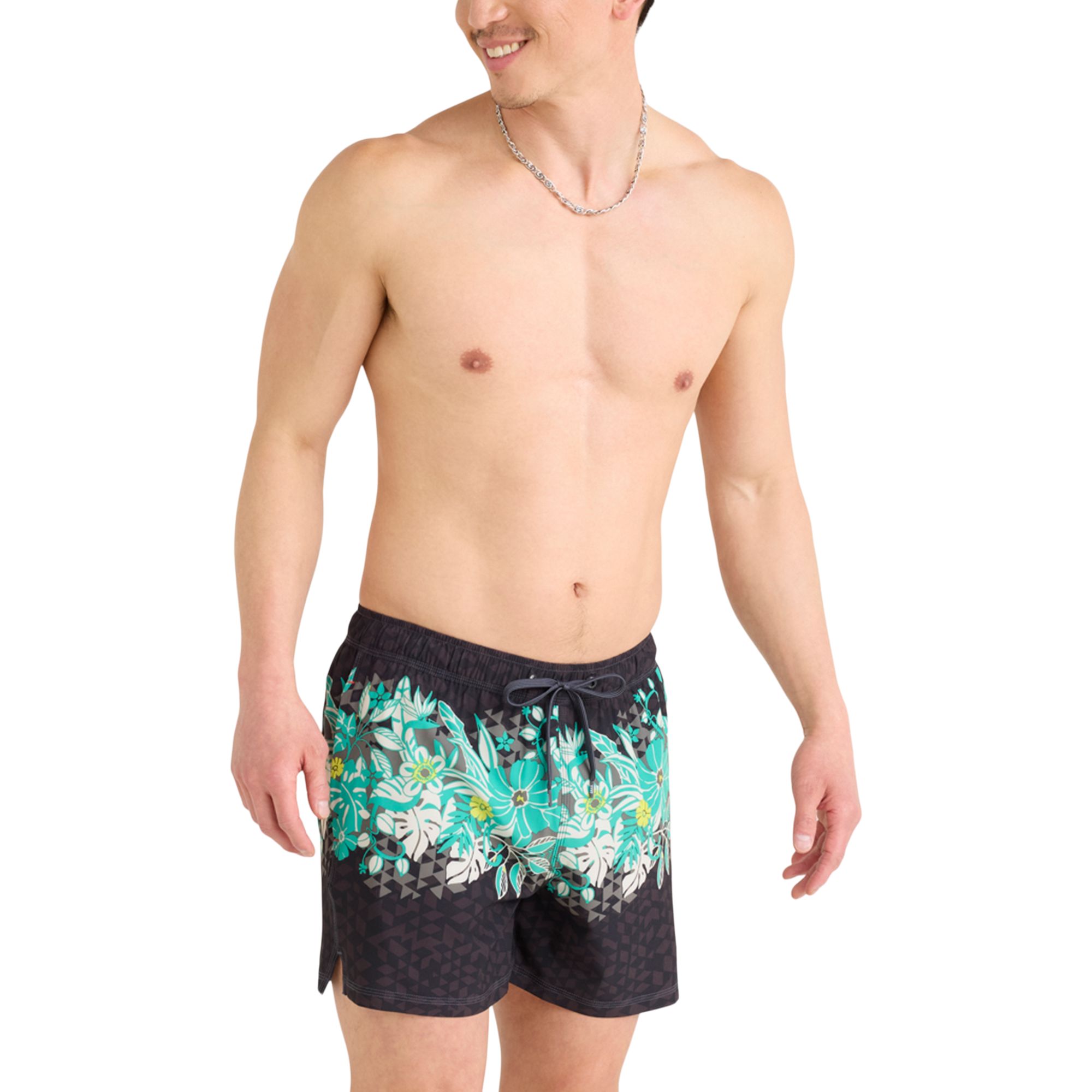 SAXX Men's Map Oh Buoy 5" Volley Swim Shorts
