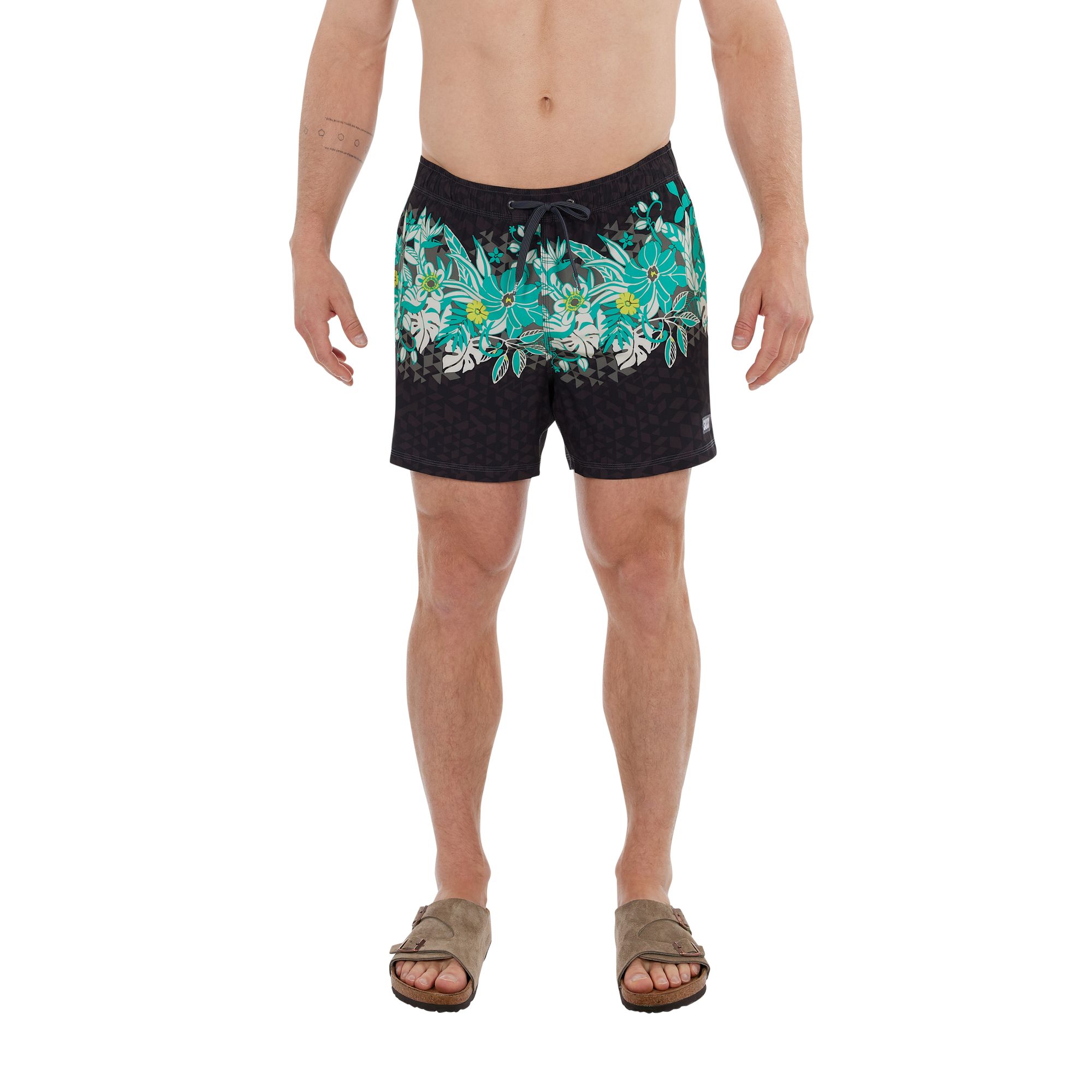 SAXX Men's Map Oh Buoy 5" Volley Swim Shorts