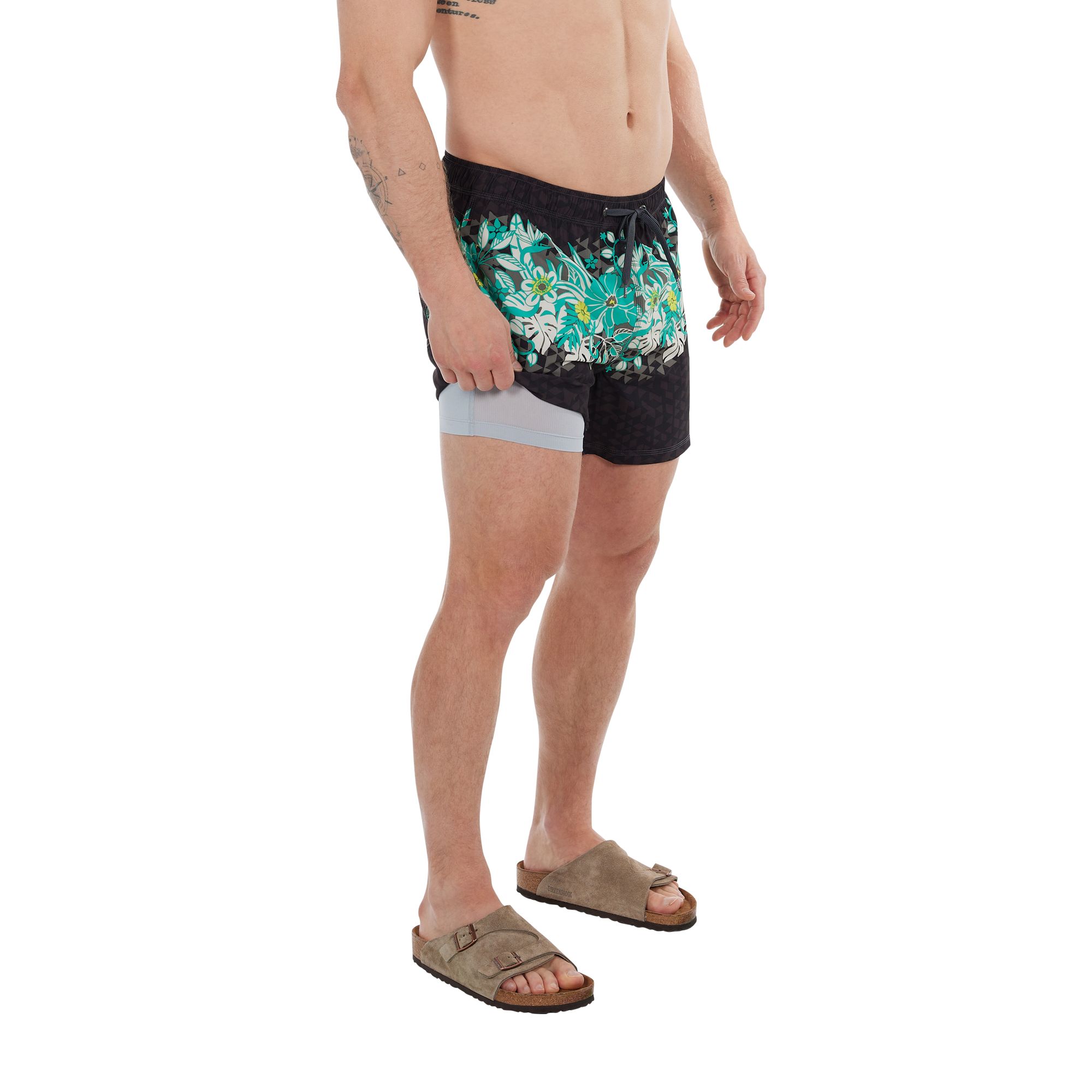 SAXX Men's Map Oh Buoy 5" Volley Swim Shorts
