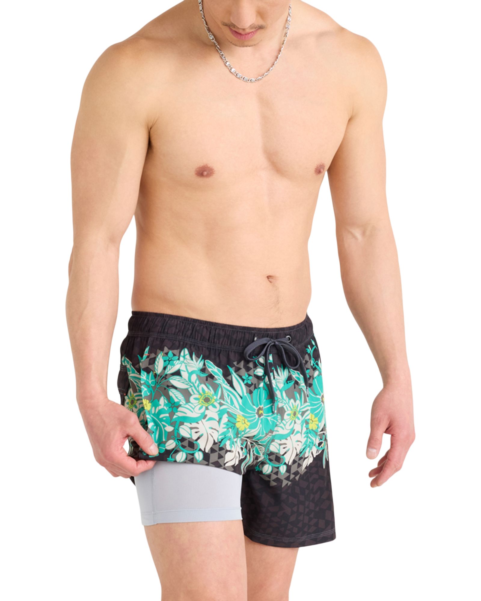 SAXX Men's Map Oh Buoy 5" Volley Swim Shorts
