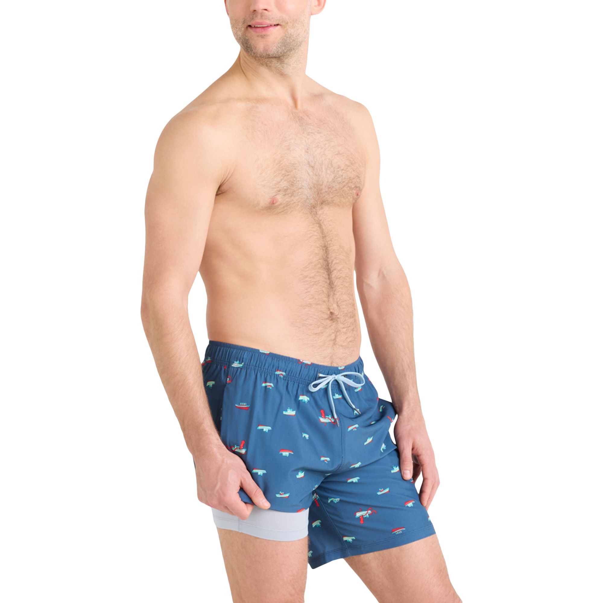 SAXX Men's Oh Buoy 7" Volley Swim Shorts