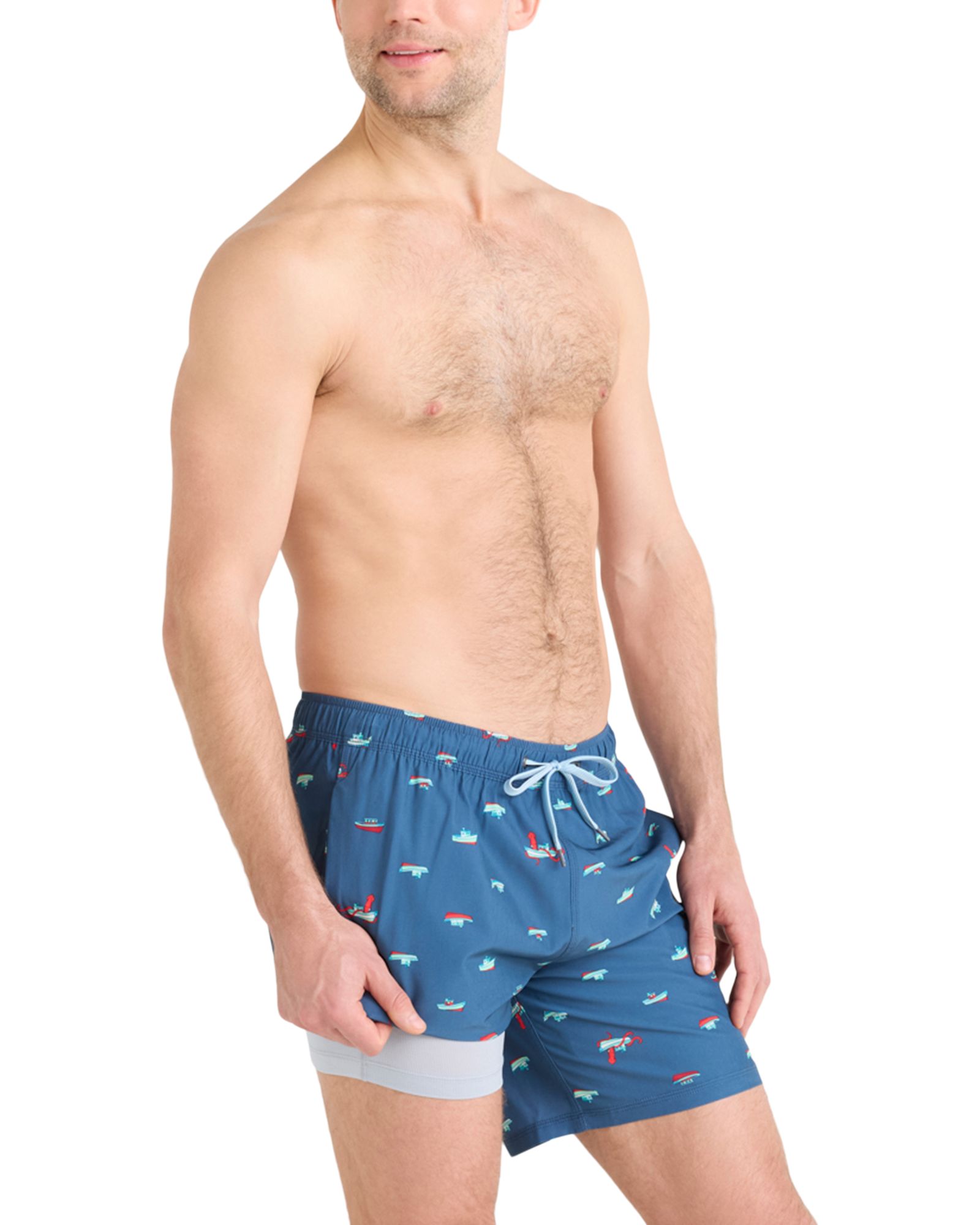 SAXX Men's Oh Buoy 7" Volley Swim Shorts