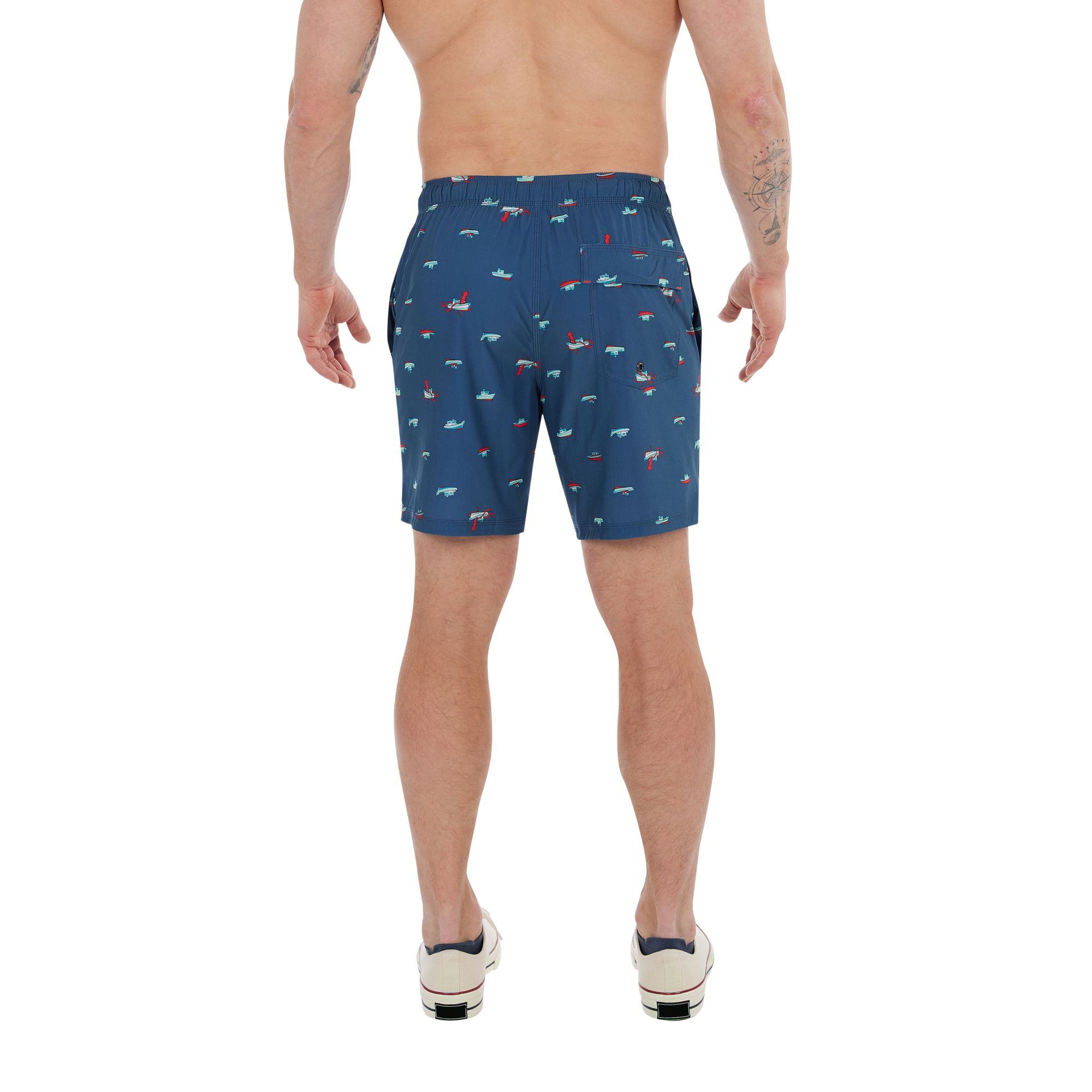 SAXX Men's Oh Buoy 7" Volley Swim Shorts