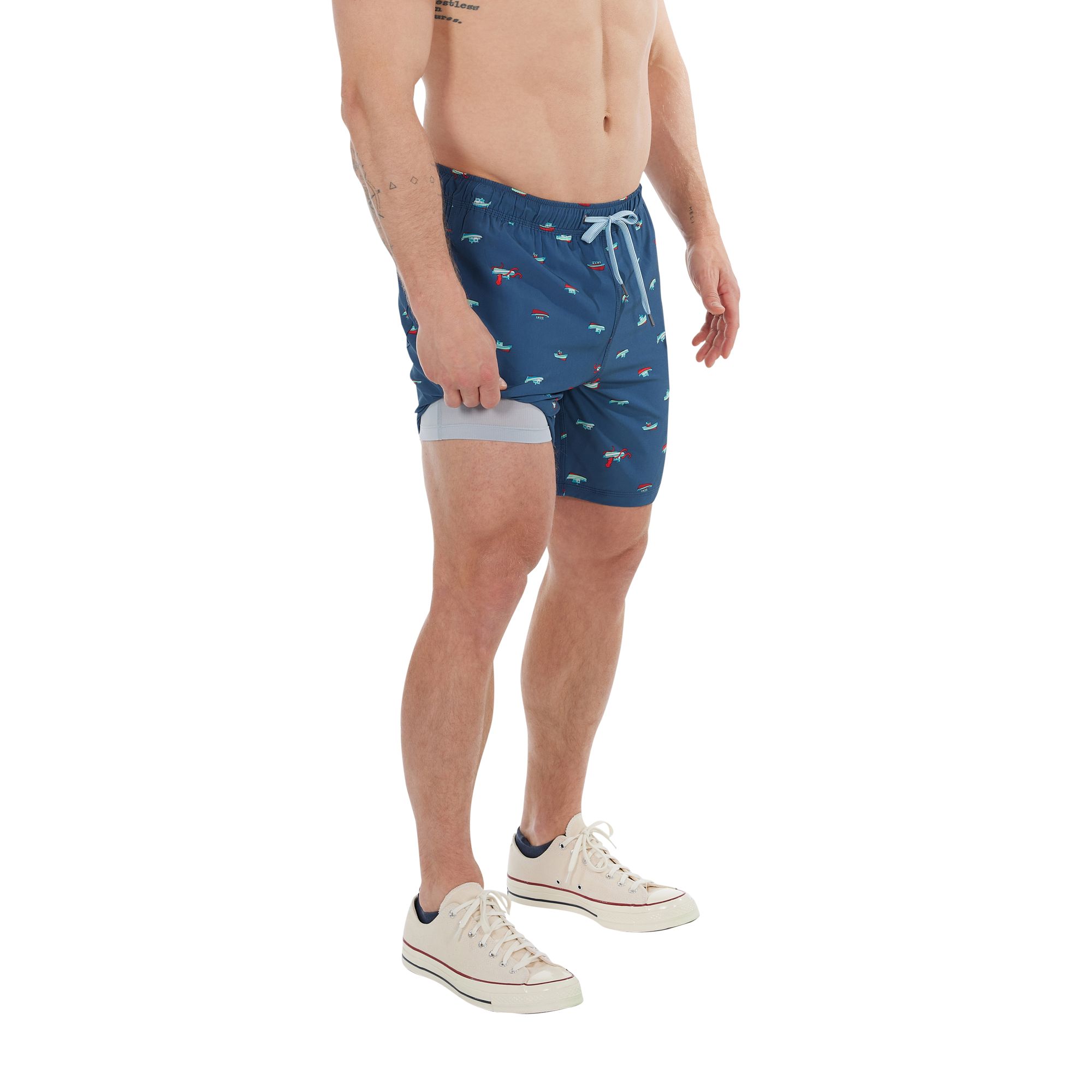SAXX Men's Oh Buoy 7" Volley Swim Shorts