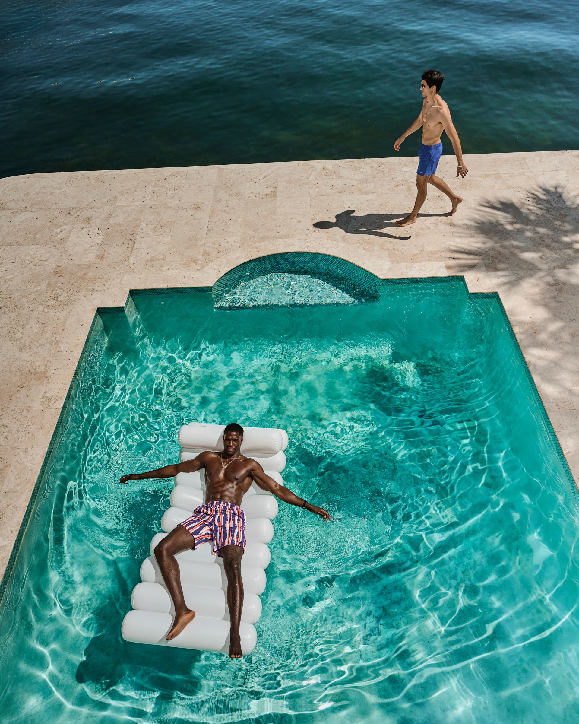 SAXX Men's Go Coastal 7" Volley Swim Shorts