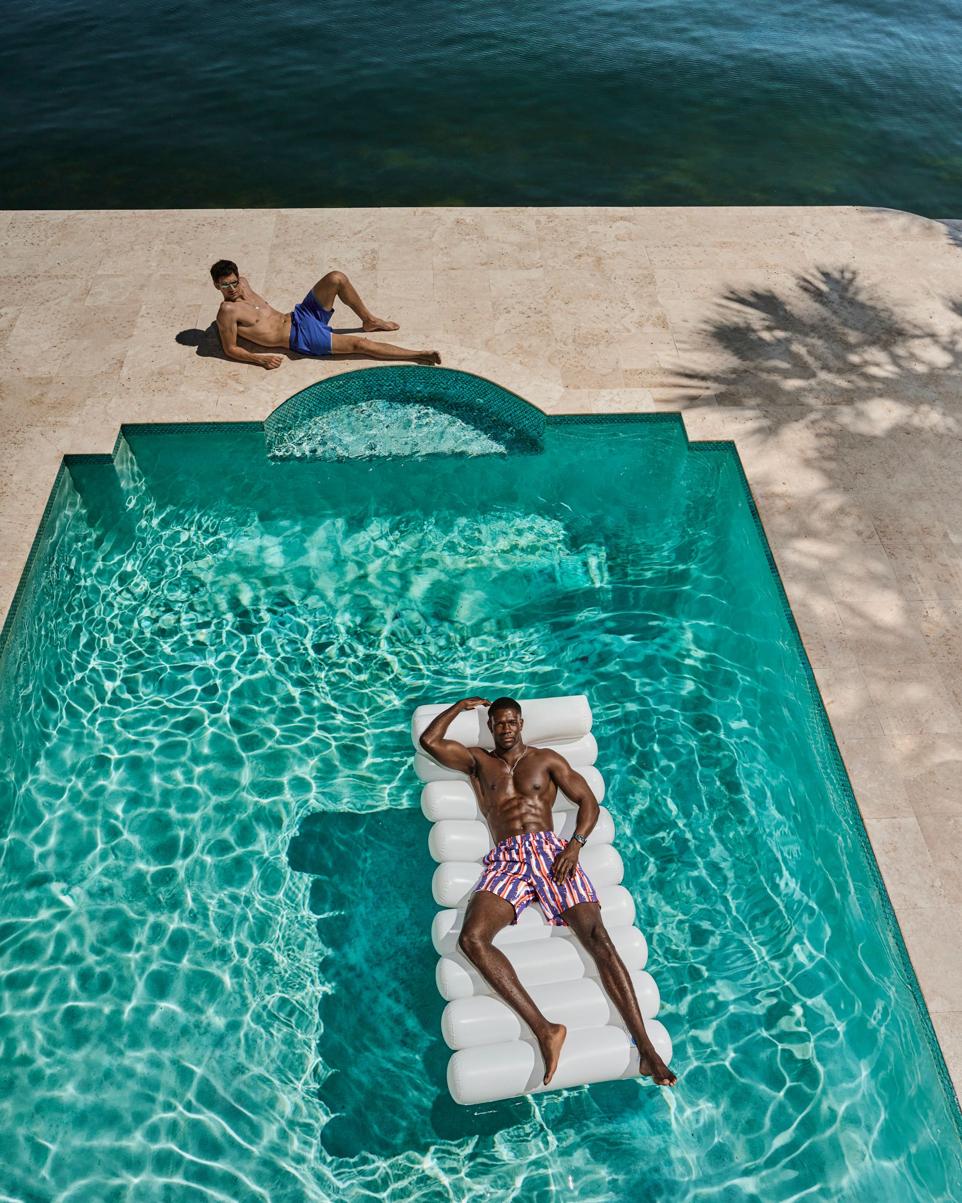 SAXX Men's Go Coastal 7" Volley Swim Shorts