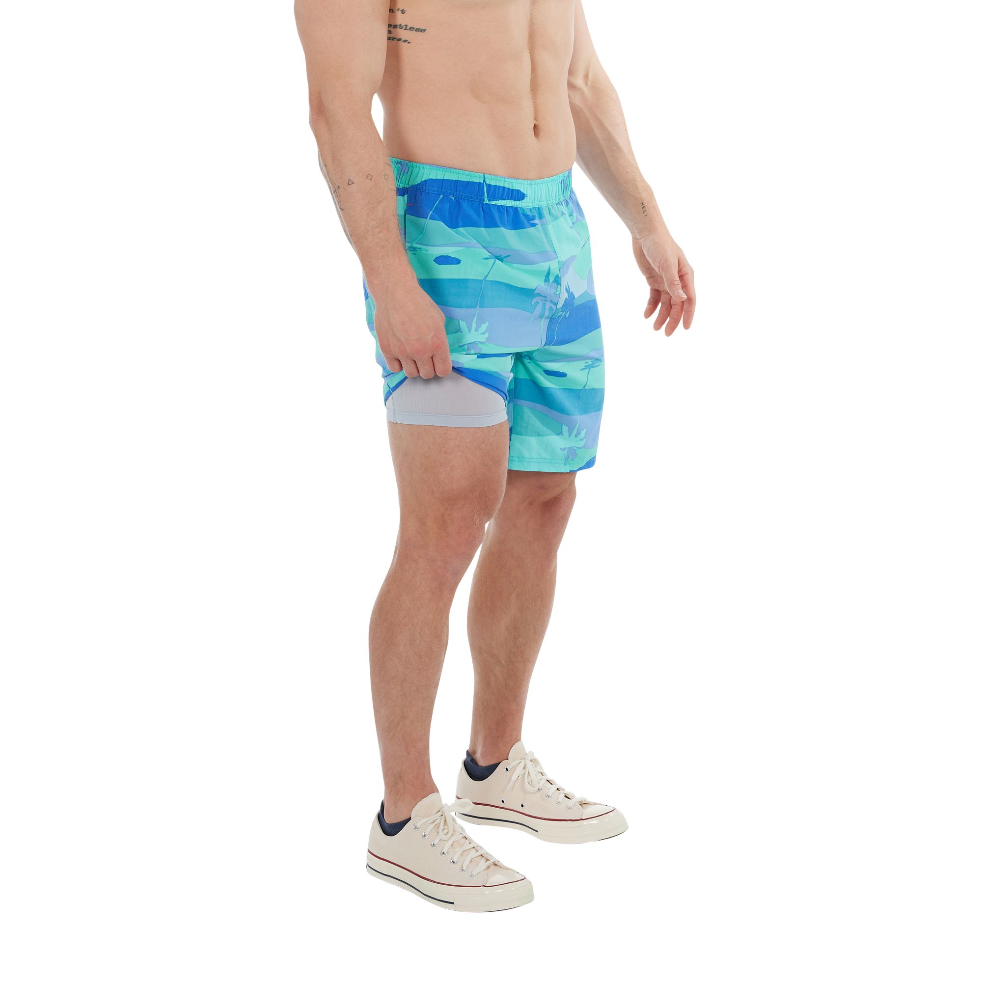 Short de natation style volley de 7&nbsp;po pour hommes, Go Coastal, SAXX