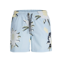 Jack & Jones Men's Maui Ocean Days Swim Trunk Front_Flat