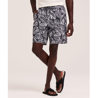 FarWest Men's Printed 8-in Monstera Swim Shorts