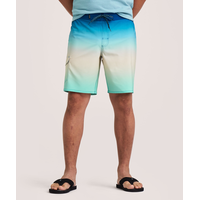 Short de surf à motif dégradé avec entrejambe de 23&nbsp;cm pour hommes, FarWest Front_Flat
