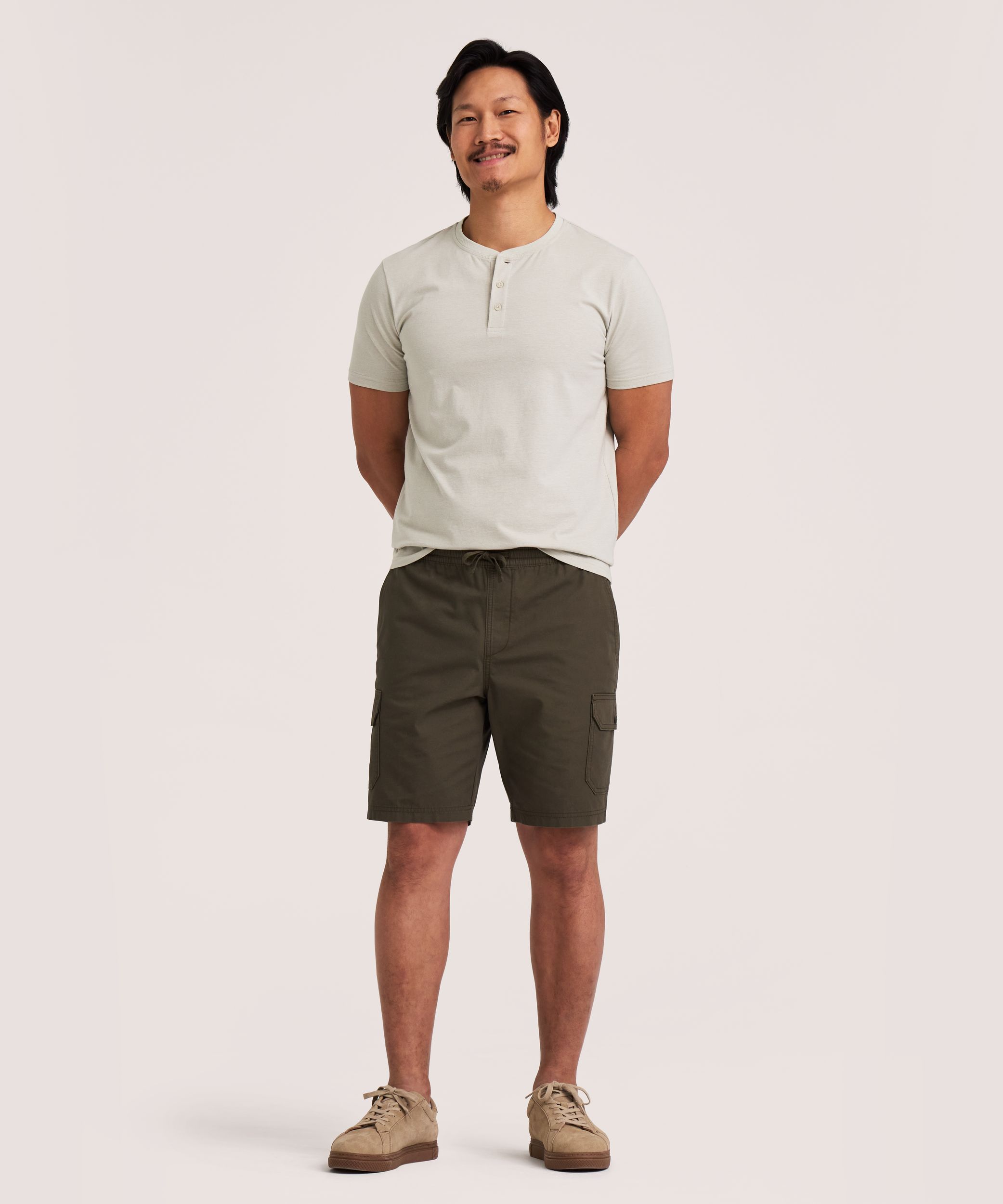 Short cargo à enfiler pour hommes, Denver Hayes