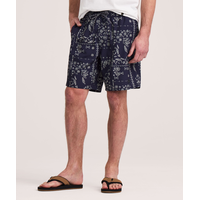 Short de natation imprimé 8&nbsp;pouces pour hommes, Monstera, FarWest