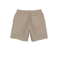 Silver Men's Pull-On Shorts Front_Flat