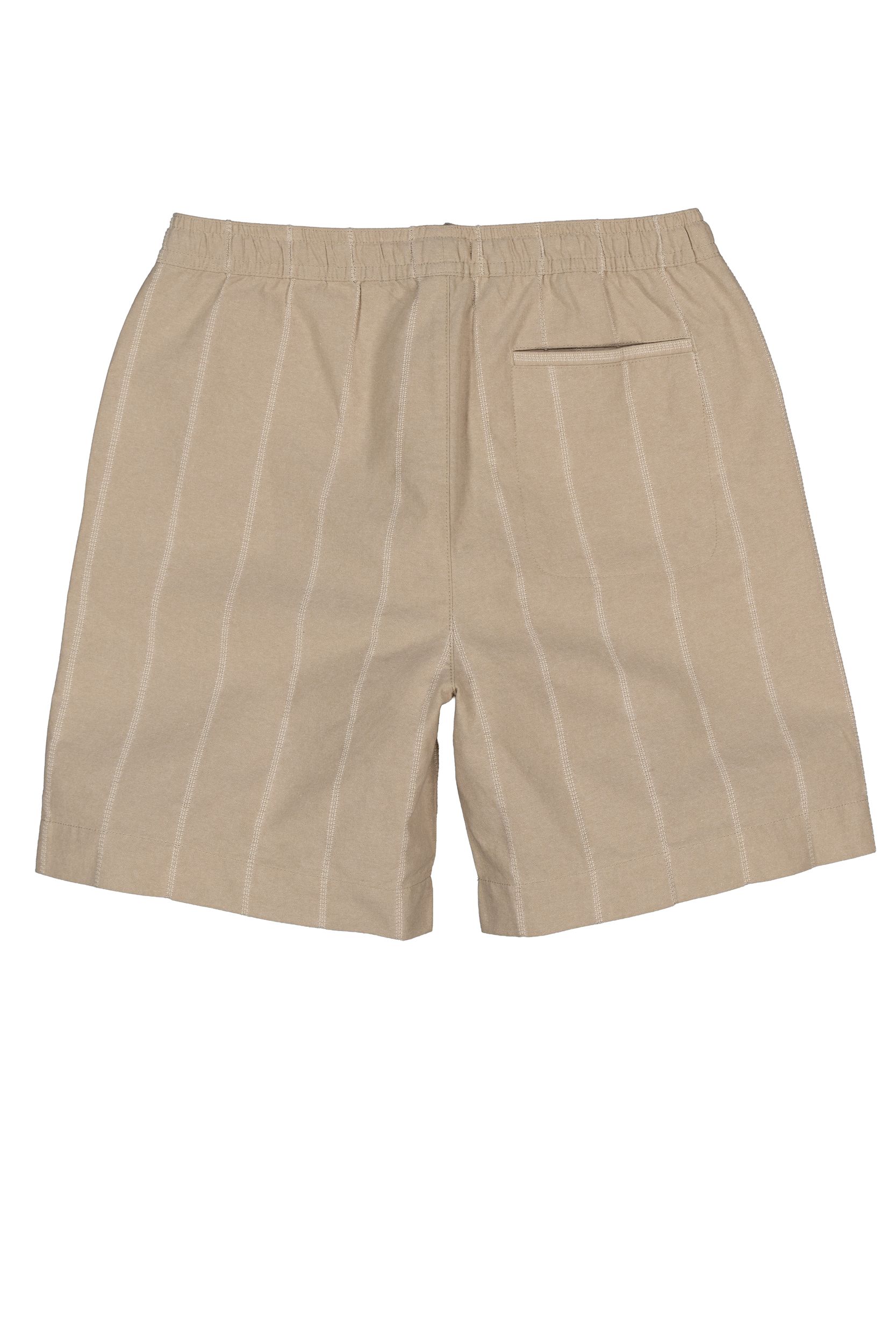 Silver Men's Linen Shorts