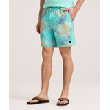 FarWest Men's Printed 8-in Monstera Swim Shorts