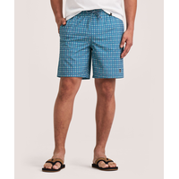 FarWest Men's Printed 8-in Monstera Swim Shorts