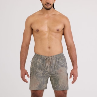 SAXX La mer des hommes à terre 2N1 6-Inch Short de natation Volley