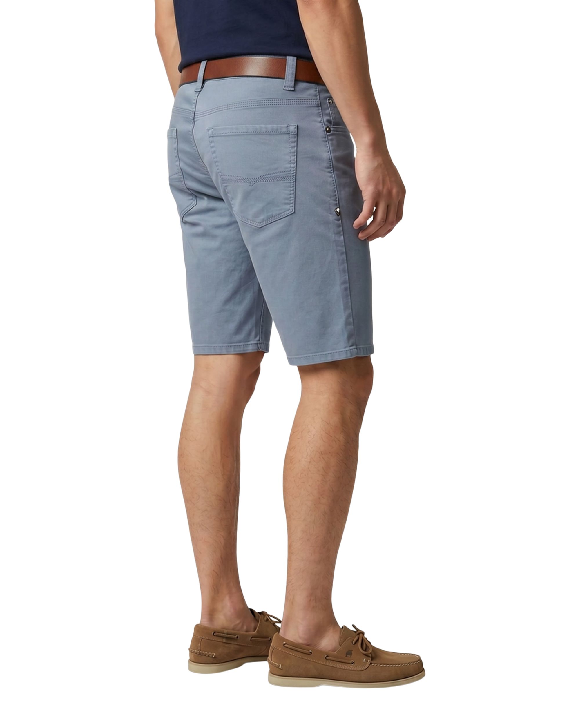 Lois Men's Dennis Stretch Slub Twill Chino Shorts 10-in