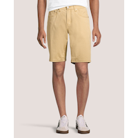 Lois Men's Dennis Stretch Slub Twill Chino Shorts 10-in Front_Flat