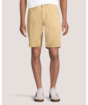 Short chino extensible en sergé flammé pour hommes, Dennis, Lois, 10&nbsp;po
