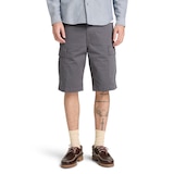 Timberland Men's Brookline Twill Stretch Cargo Shorts Front_Flat