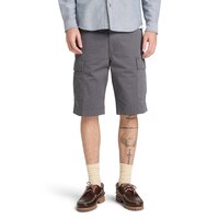 Timberland Men's Brookline Twill Stretch Cargo Shorts Front_Flat