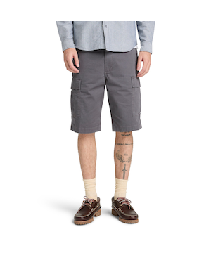 Timberland Men's Brookline Twill Stretch Cargo Shorts