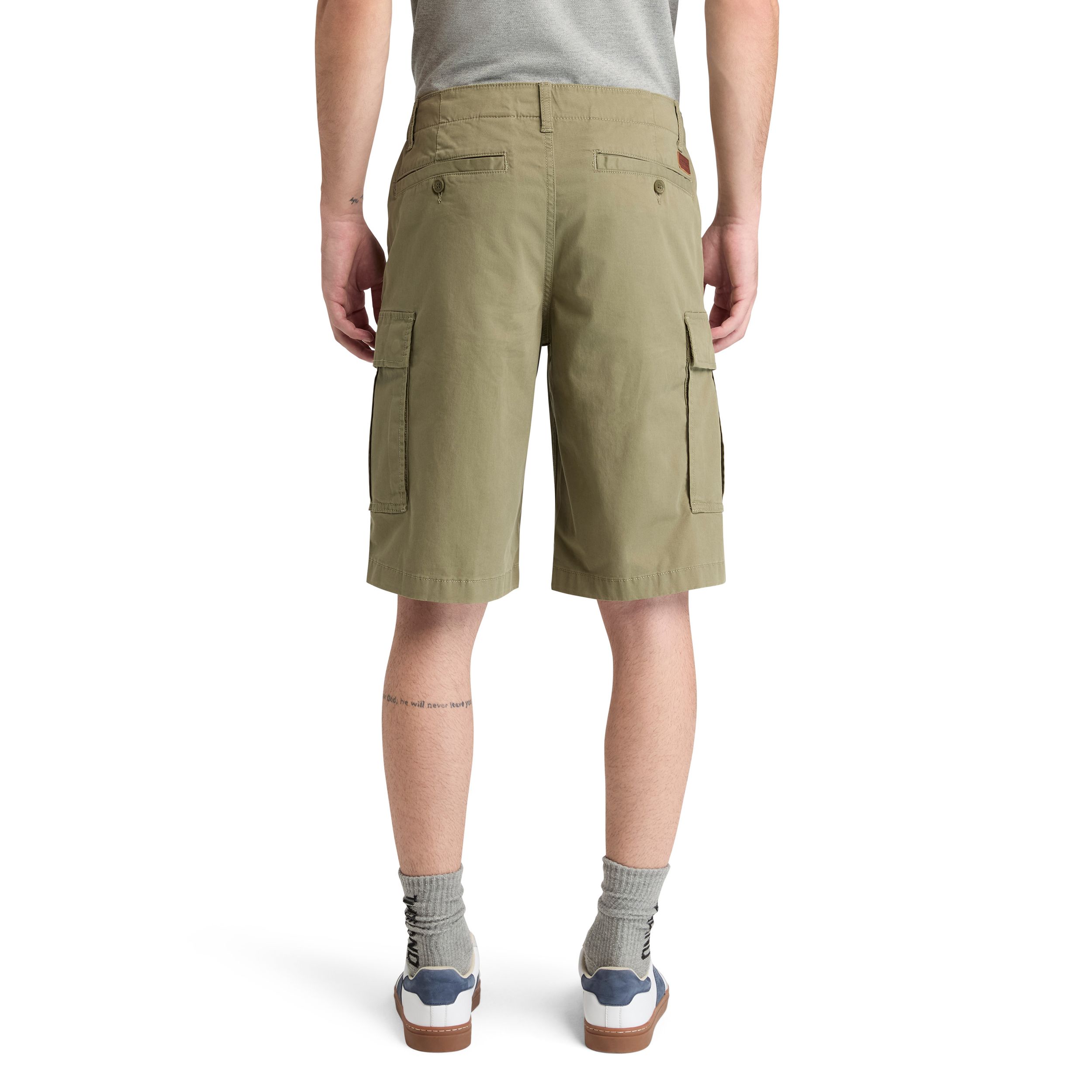 Timberland Men's Brookline Twill Stretch Cargo Shorts