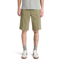 Timberland Men's Brookline Twill Stretch Cargo Shorts