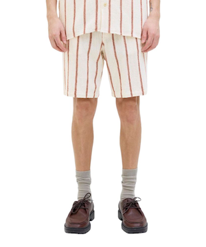 Short à rayures Coba pour hommes, Jack & Jones
