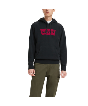 Levi's Men's Batwing Logo Pullover Hoodie Sweatshirt.