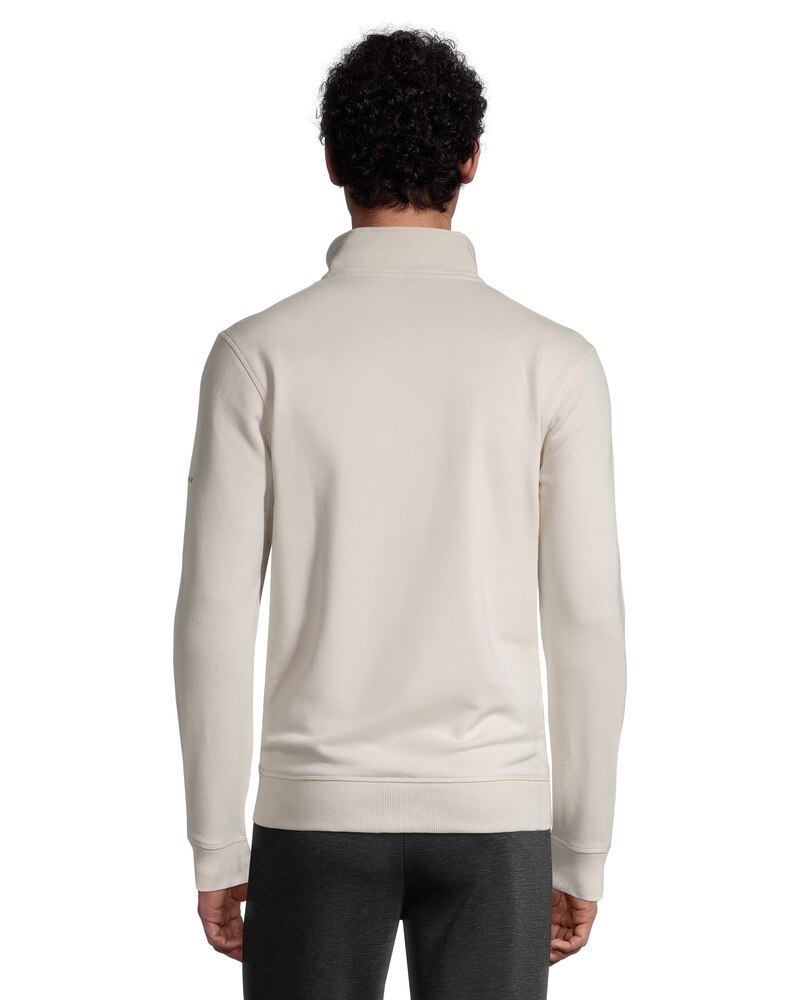 Matrix Men's Stretch Terry Fleece Quarter Zip Pullover Top | Marks