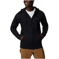 Columbia Men's Trek Full-Zip Fleece Hoodie Front_Three_Fourths_Angled_Right