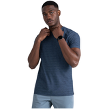 SAXX Men's Hot Shot Quick Dry Tech Tee Front_Three_Fourths_Angled_Left