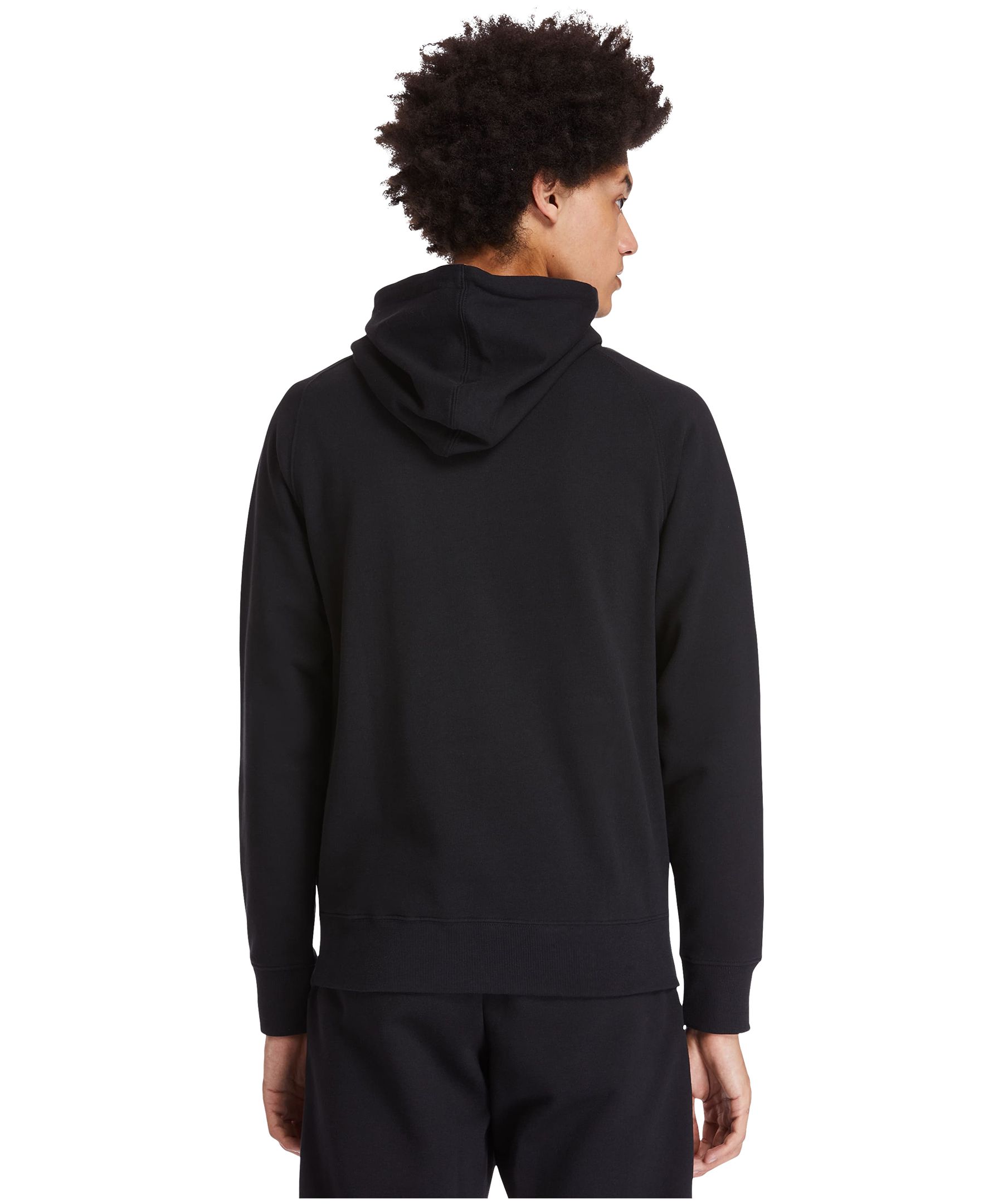 Timberland Men's TFO Print Tree Logo Kangaroo Pocket Hoodie Sweatshirt