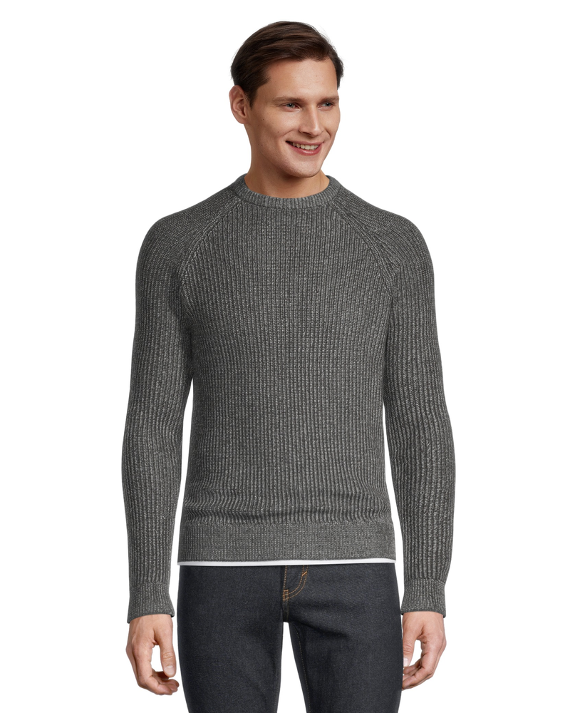 Cotton shaker knit best sale sweater