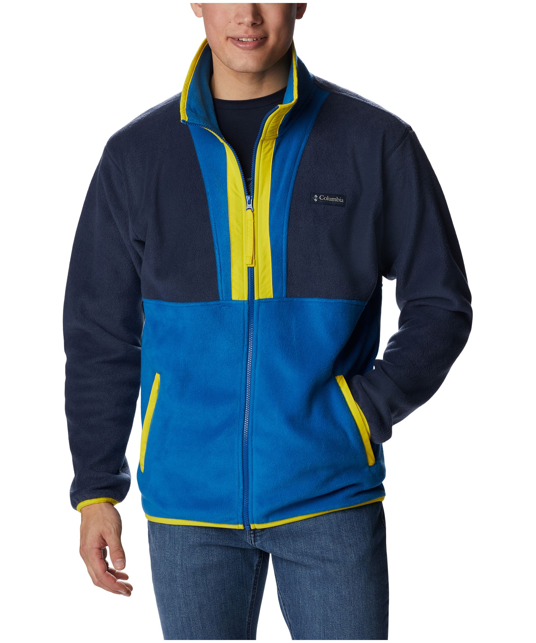 Hoodies and sweatshirts Columbia Back Bowl Full Zip Fleece Jacket Blue/  Black