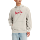 Levi's Chandail en molleton à encolure ras du cou avec logo de surf pour hommes Front_Flat