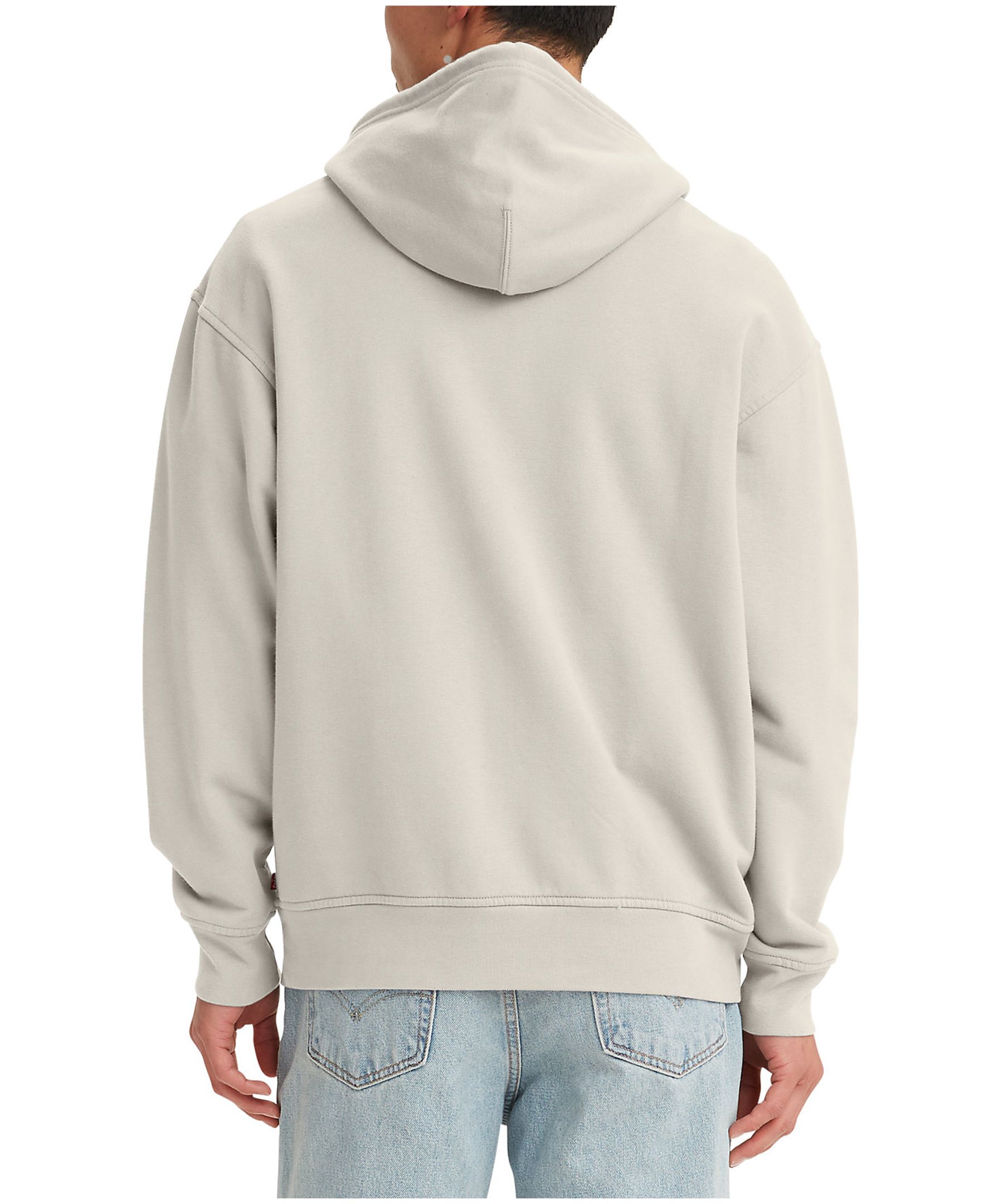 Levi's Men's Everyday Essentials Fleece Surf Logo Relaxed Fit Crewneck Sweatshirt Pullover