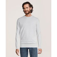 Denver Hayes Men's Soft Cotton Crewneck Sweater