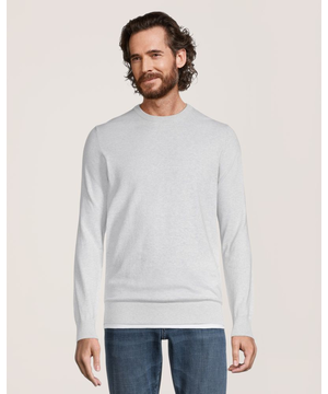 Denver Hayes Men's Soft Cotton Crewneck Sweater