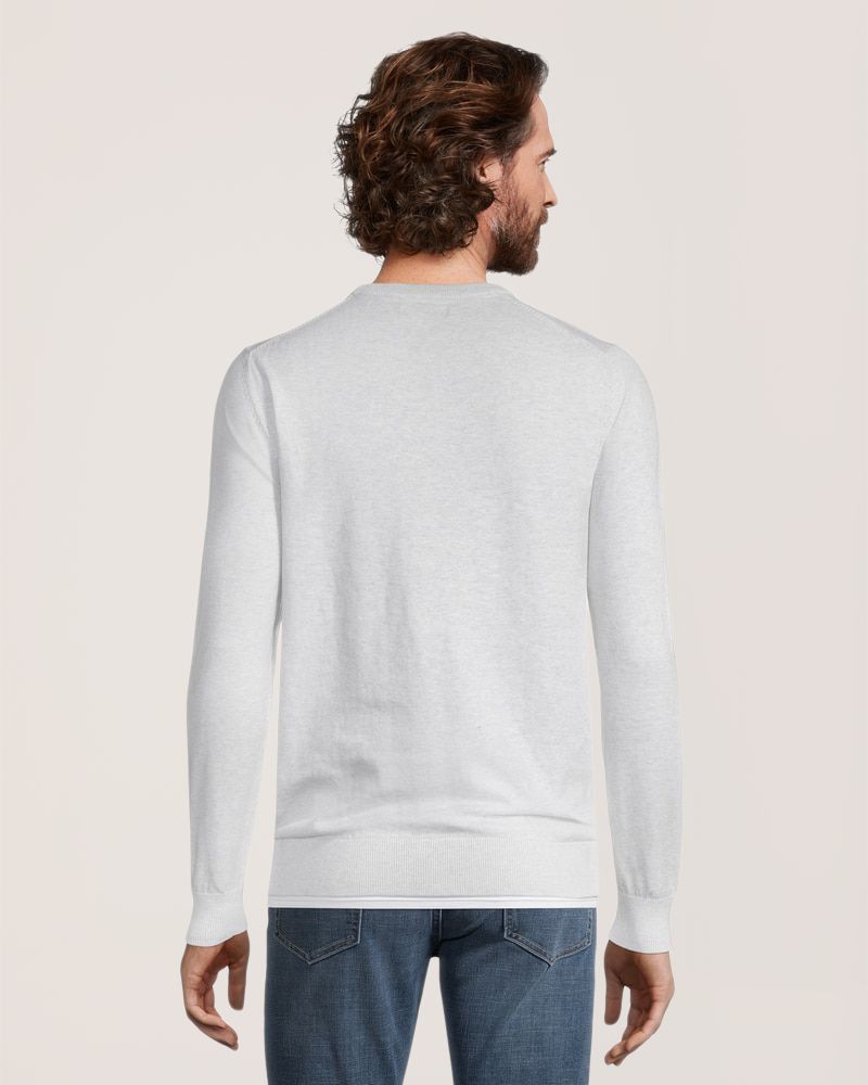 Denver Hayes Men's Soft Cotton Crewneck Sweater