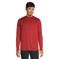 Matrix Men's Core Long Sleeve driWear FreshTech Crewneck T Shirt Front_Flat