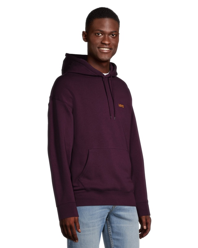 Fleece pullover with kangaroo pocket clearance