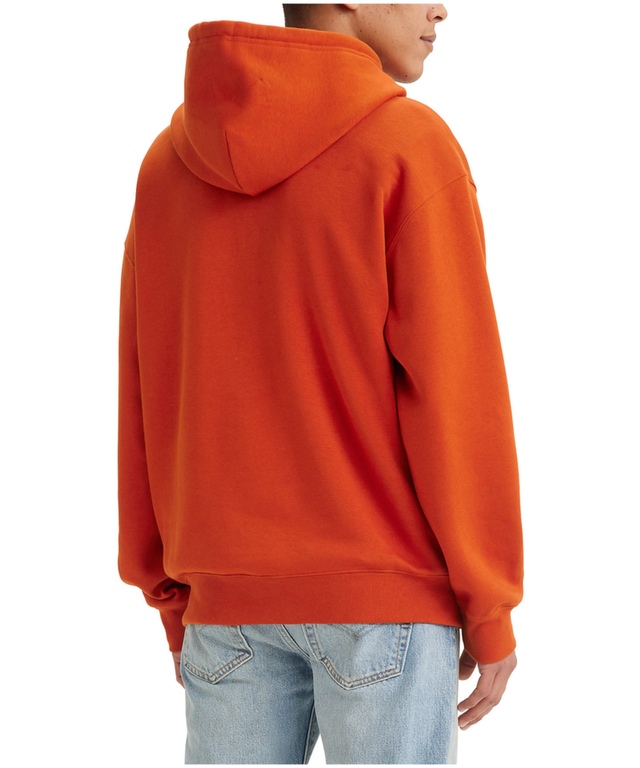 Levi's Men's Pullover Kangaroo Pocket Fleece Hoodie Marks
