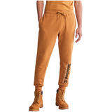 Men's Timberland Tree Logo Fleece Pants Front_Flat