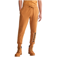 Men's Timberland Tree Logo Fleece Pants Front_Flat