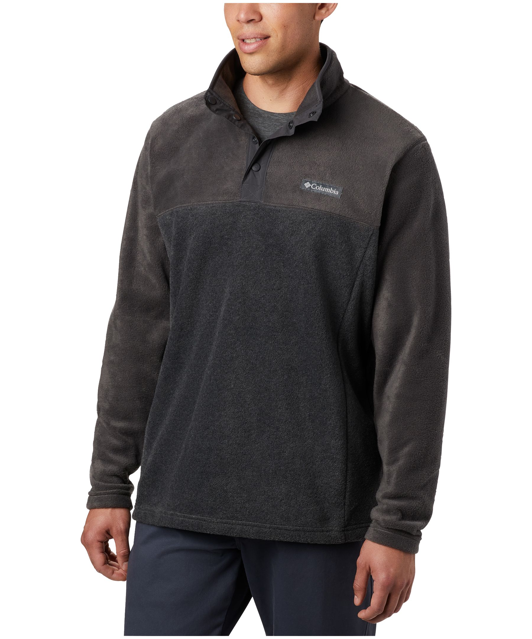 Chandail en molleton à demi-fermeture à boutons pression pour hommes, Columbia, Steens Mountain