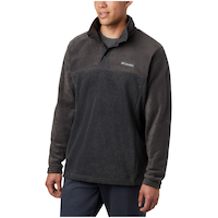 Chandail en molleton à demi-fermeture à boutons pression pour hommes, Columbia, Steens Mountain Front_Angled_Left